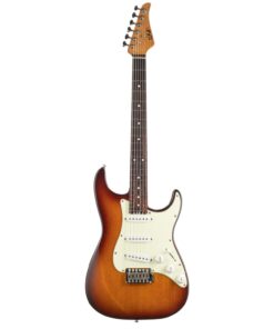 EART Electric Guitar SSS Single Coil Pickups Solid-Body,Stainless Steel Frets Right Handed-Rosewood Fingerboard-Virginia