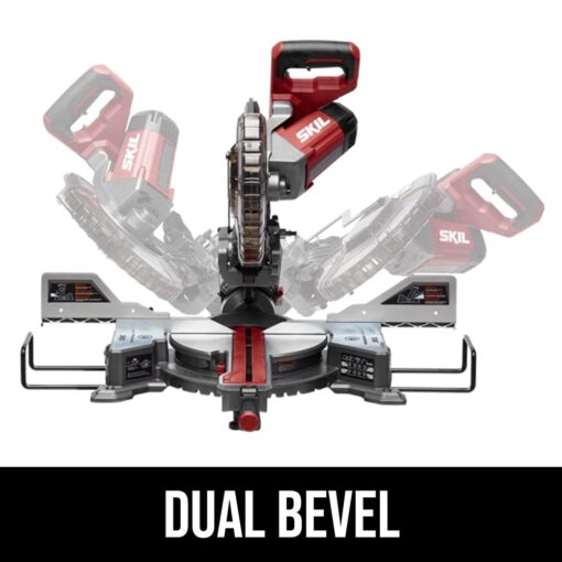 SKIL 10" Dual Bevel Sliding Compound Miter Saw-MS6305-00 - Image 7
