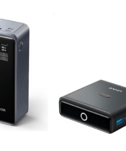 Anker Charging Base, 100W Fast Charging with 4 Ports Prime Power Bank Prime Power Bank, 27,650mAh 3-Port 250W Portable Charger (99.54Wh)
