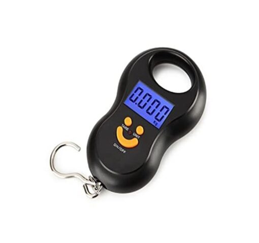 Utility Luggage，Hanging Scale，Luggage Scale， Utility Luggage Scale Handhed Mini Digital Scale Fishing Luggage Travel Weighing Scales Electronic Suitcase Hook Hanging Scale Weighing Weighing - Image 7