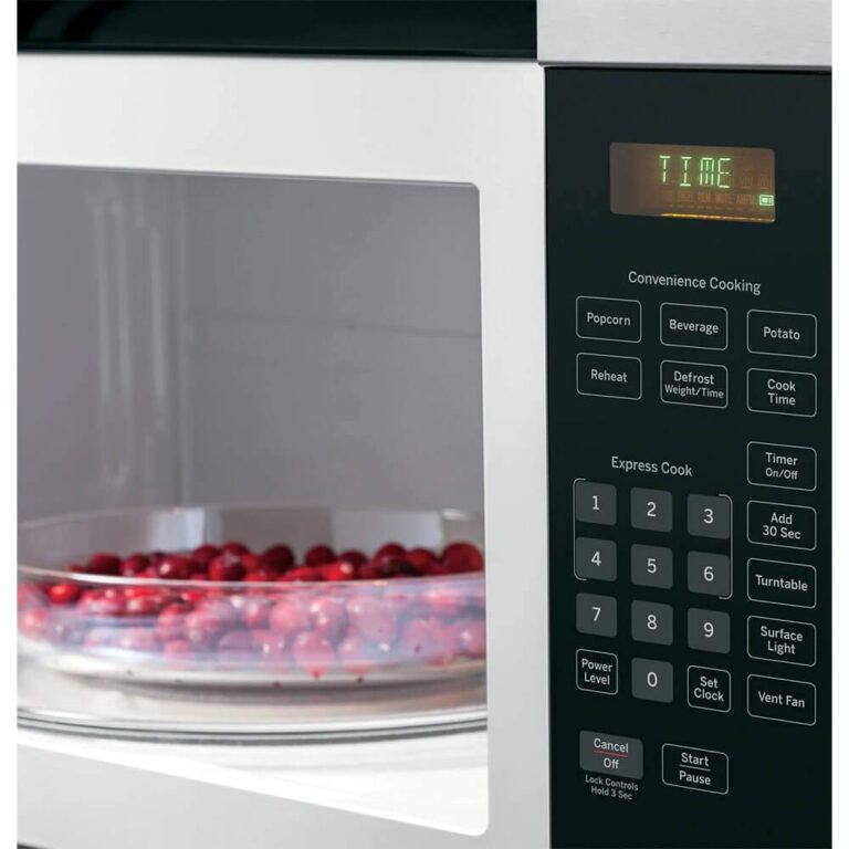 GE JVM3160RFSS 30" Over-the-Range Microwave Oven in Stainless Steel - Image 5