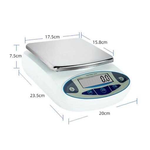 High-Precision Balance Electronic Scale, Laboratory Digital Scale with Display, Maximum Weighing: 5000g, Suitable for Laboratories - Image 3