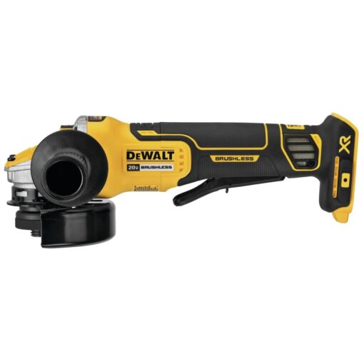 DEWALT 20V MAX* XR BRUSHLESS 4-1/2-5 IN. SMALL AGLE GRINDER WITH POWER DETECT™ TOOL TECHNOLOGY (TOOL ONLY) (DCG415B) - Image 2
