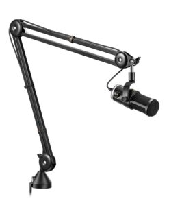 Deity VO-7U Boom Arm Kit USB Dynamic Podcast Microphone with RGB Lights for Game Podcast Stream YouTube (Black)