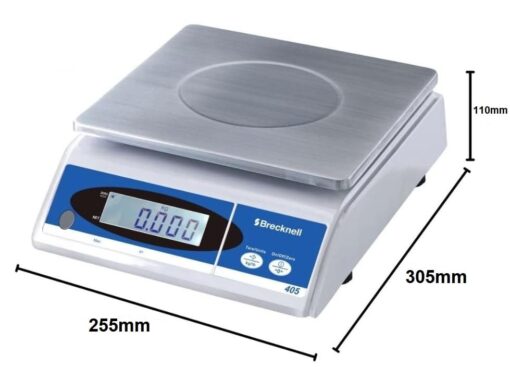 Brecknell 405-6, LCD Electronic Compact Portion Control Scale, 12 lb x 0.002 lb - Image 2