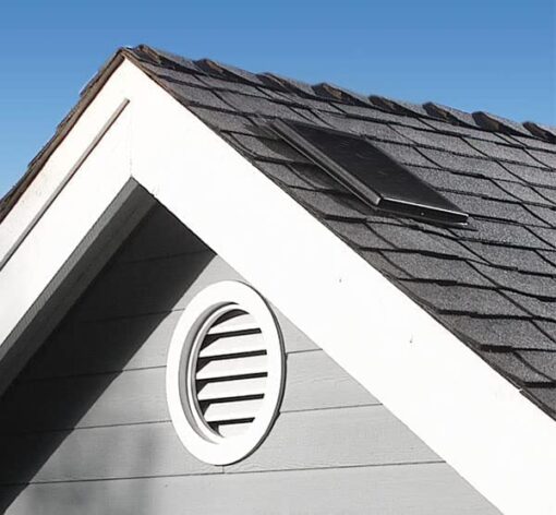 Amtrak Solar 12-Inch Solar Attic Fan, Powerful 100 Watt Vent Fan Quietly Cools Attic, Garage, or Greenhouse & Ventilates to Protect Against Moisture Plug and Play Waterproof - Image 6