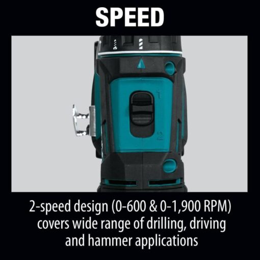 Makita XT261M 2 Piece 18V Lithium-Ion 4.0 Ah Cordless Combo Kit - Image 9