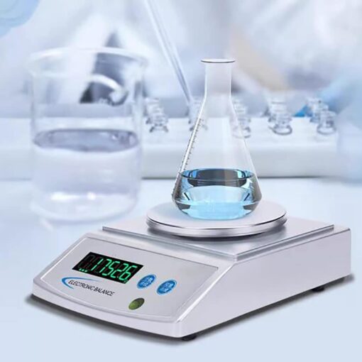 JAJKAFCL Lab Analytical Balance 500 X 0.001g High Precision Electronic Scale LCD Display Scientific Scale with Calibration, PCS, Unit Convert for Kitchen and Jewelry Balance(500g/0.001g) - Image 6