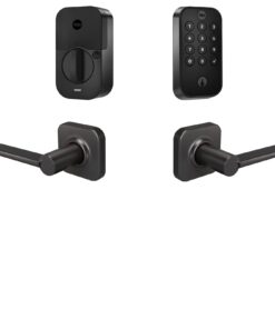 Yale Assure Lock 2 Keypad with Bluetooth and Valdosta Lever in Black Suede