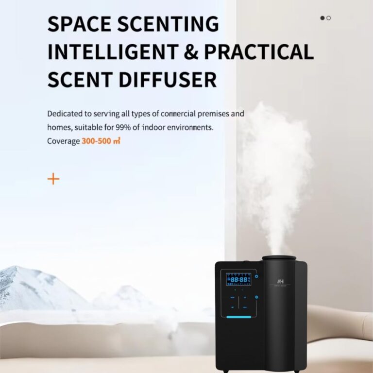 Waterless Air Diffuser - Home Luxury Scent Diffuser - Magnetic Keycard Bluetooth & App Control - Antal Hayat Diffuser - Waterless Diffusers for Home - Difusor Aroma - Aesthetic Essential Oil Diffuser - Image 6
