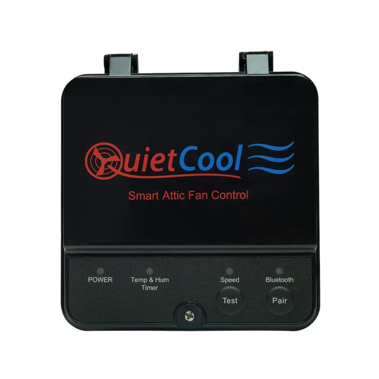Quietcool AFG SMT PRO-2.0 Smart Attic Fan for Gable Vents - 1945 CFM - Smart App Control - Thermostat & Humidistat - 20ft Power Cord - Plug-and-play - Two Speed - Image 5