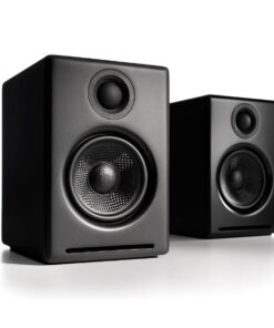 Audioengine A2+ Desktop 24 Bit Wireless Bluetooth Desktop Speakers - 60W Computer Speakers for Music and Gaming