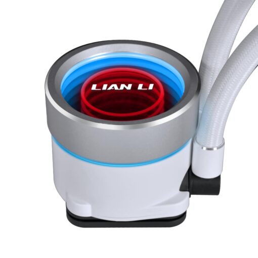 Lian Li Galahad II Trinity 360mm All-in-One ARGB CPU Liquid Cooler - White - Image 8