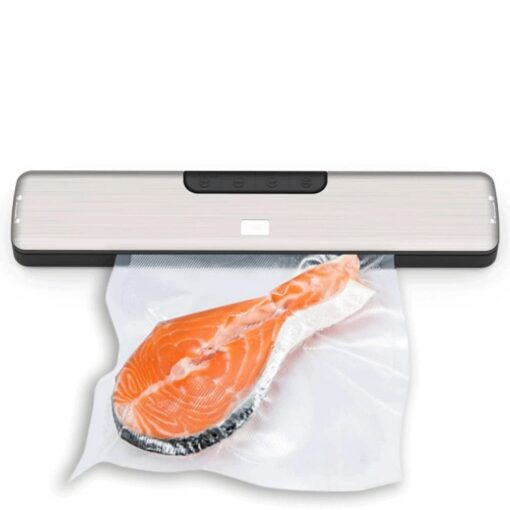 RMENST Vacuum Sealer Machine, Automatic Food Vacuum Sealer with Strong Suction & Easy Operation, Compact for Long-Lasting Food Preservation