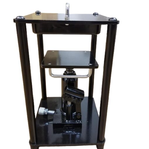 WELLES or PEOPLES PRESS - True Cold Pressed Juice 2 Tons of Hydraulic Pressure - Extract the Most Out of Your Fruit and Vegetable Pulp- Perfect for Gersion Therapy- Color BLACK