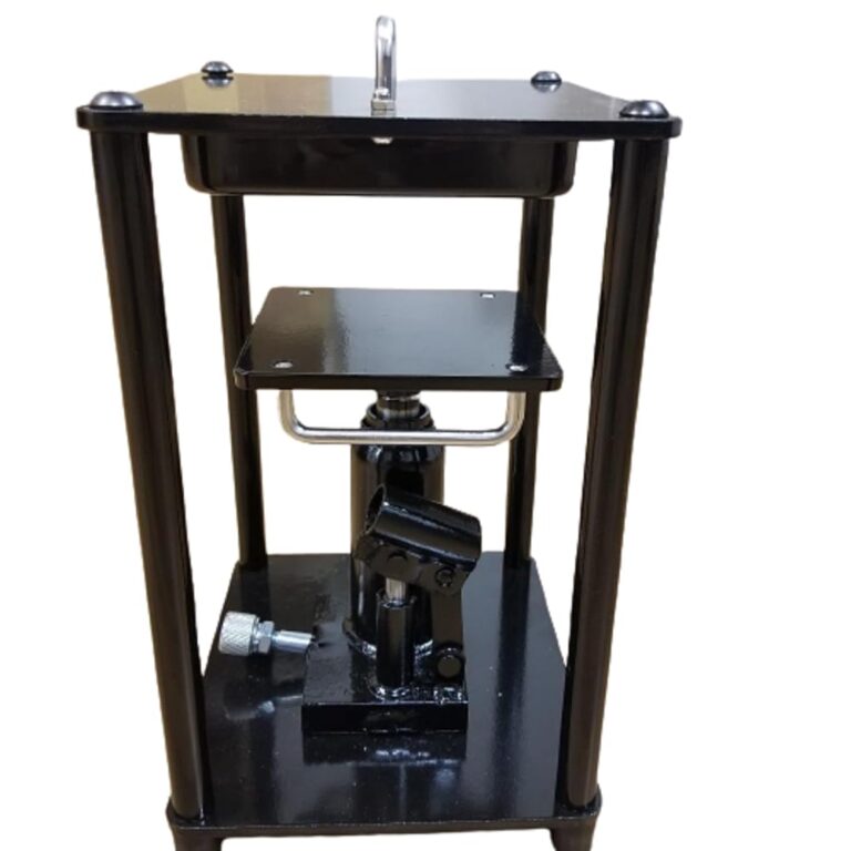 WELLES or PEOPLES PRESS - True Cold Pressed Juice 2 Tons of Hydraulic Pressure - Extract the Most Out of Your Fruit and Vegetable Pulp- Perfect for Gersion Therapy- Color BLACK