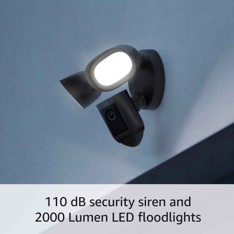 Ring Floodlight Cam Wired Pro with Bird’s Eye View and 3D Motion Detection, Black - Image 6
