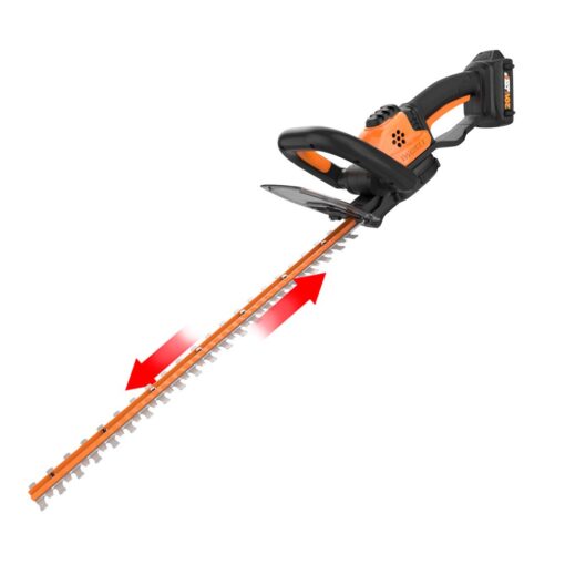 WORX WG801.9 20V Power Share 4" Cordless Shear and 8" Shrubber Trimmer (Tool Only) & WG261 20V Power Share 22" Cordless Hedge Trimmer (Battery & Charger Included) - Image 4