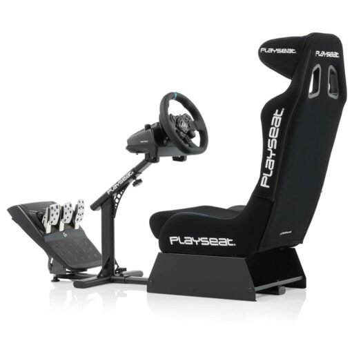Playseat Evolution Pro Sim Racing Cockpit | Comfortable Racing Simulator Cockpit | Easily Adjustable | Compatible with All Steering Wheels & Pedals on The Market | Supports PC & Console |Actifit - Image 4