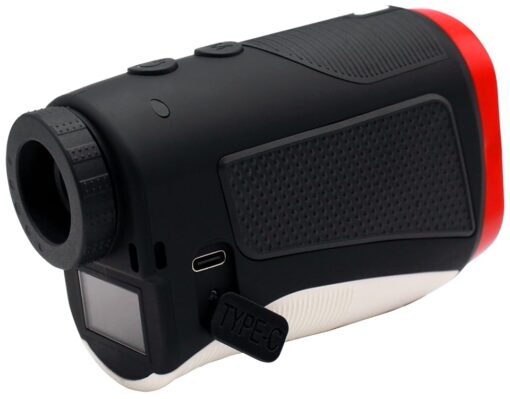 My Golfing Store Eagle Eye Elite Pro Golf Rangefinder with Slope | Precision Laser Range Finder for Golfing | Magnetic Holder | Pro Distance Measuring Device | Rechargeable | Yardage | Red/Black - Image 3