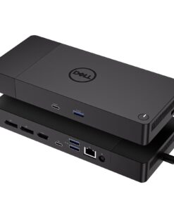 Dell WD19S 180W Docking Station, USB-C, 3 External Display, HDMI, Dual DP, Power Charge up to 130W + ITSPWR Bundle with HDMI 4K Cable + DP Cable+ Cleaning Cloth