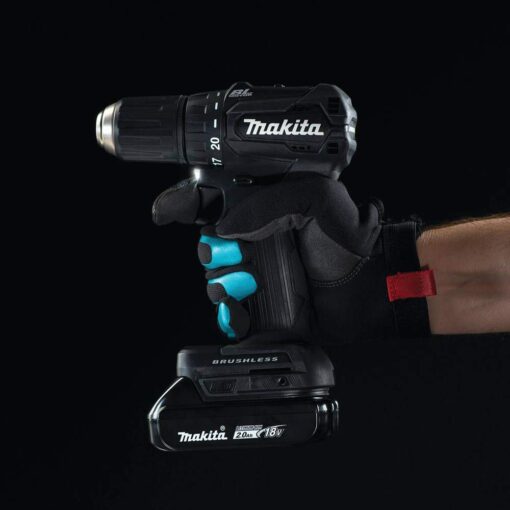 Makita XFD11ZB 18V LXT Lithium-Ion Sub-Compact Brushless Cordless 1/2" Driver Drill - Image 2