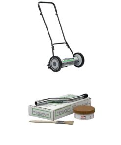 American Lawn Mower 1815-18 18-Inch 5-Blade Reel Mower & SK-01 Sharpening Kit Bundle