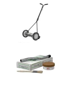American Lawn Mower 1415-16 16-Inch 5-Blade Reel Mower & SK-01 Sharpening Kit Bundle