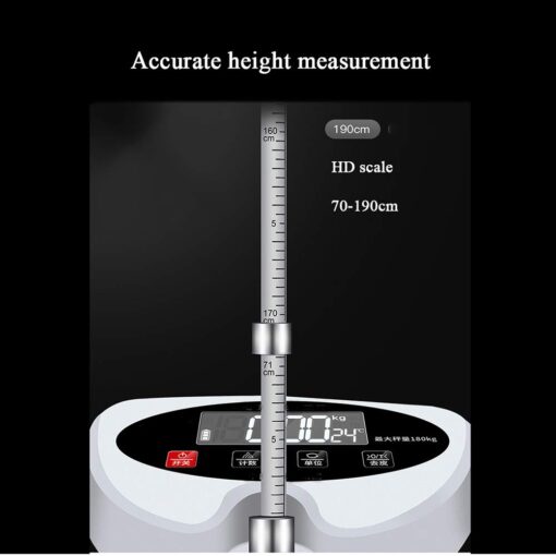 Electronic Scales, Height and Weight Scale, Eye Level Digital Physician Scale,Digital Doctor Medical Scale - Image 3