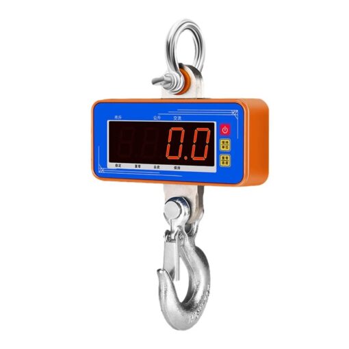 Hanging Scale, Waterproof Digital Hanging Scale Crane Hook Scale 1500kg with Remote Control OCS-P3 0-1500KG Electronic Scale,Very Sturdy(LED Display) - Image 4