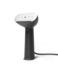 Steamery Handheld Clothes Steamer Cirrus 3, 1200W, US Plug, Heated Ironing Plate, Fast Heat Up, Garment Wrinkle Remover, Black