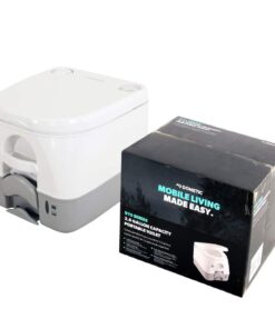 Dometic Sanitation Dometic - 972 Portable Toilet 2.6 Gallon - Grey