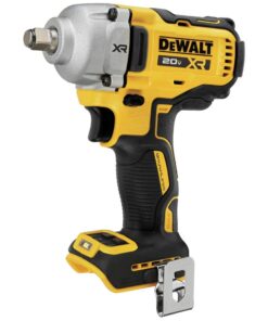 DEWALT 20V MAX Cordless Impact Wrench, 1/2' Hog Ring, Includes LED Work Light and Belt Clip, Bare Tool Only (DCF891B)