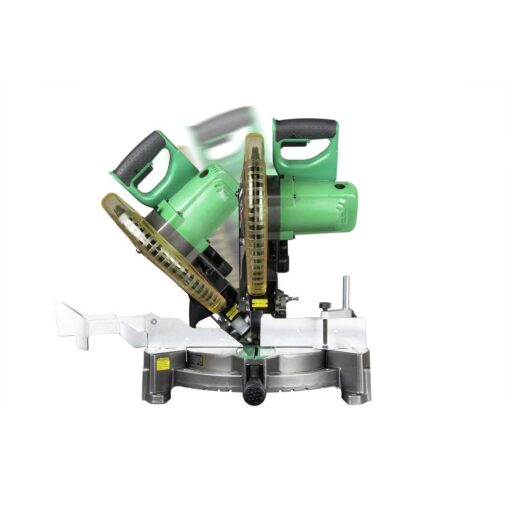 Metabo HPT 10-Inch Miter Saw | Laser Marker | Single Bevel | Compound | 15-Amp Motor | C10FCH2S - Image 2