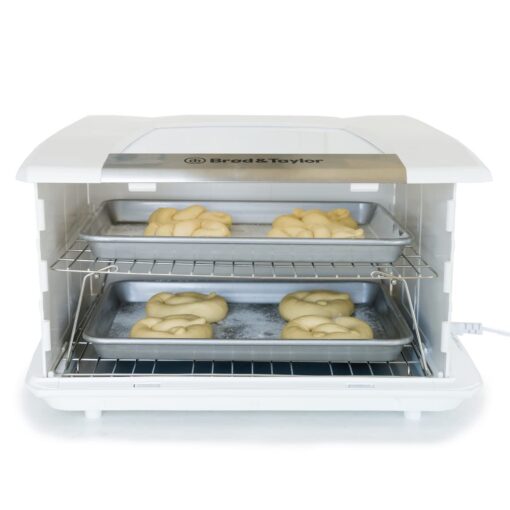 Brod & Taylor Folding Proofer & Slow Cooker (Proofer w/Accessory Shelf), White - Image 3