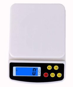 High Precision Digital Kitchen Electronic Scale 0.1g Balance Baking Food Gram Scale for Vegetables Fruit (Color : 10kg/1g) (10kg/1g) (10kg/1g)