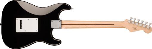 Squier Sonic Stratocaster Electric Guitar, with 2-Year Warranty, Black, Maple Fingerboard, White Pickguard, Left-Handed - Image 7