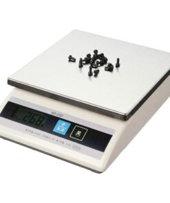 ZOCWJK Digital Kitchen Scale Precise Electronic Scale Food Weighing Baking Balance with Backlight Display and Tare Funtion for Tea, Fruit, Coffe, Cooking Scales (1KG/20kg