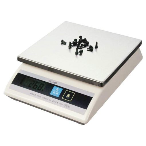 ZOCWJK Digital Kitchen Scale Precise Electronic Scale Food Weighing Baking Balance with Backlight Display and Tare Funtion for Tea, Fruit, Coffe, Cooking Scales (1KG/20kg