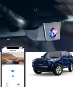 Fitcamx 4K Dash Cam Suitable for Toyota 4Runner 2020-2024 TRD Sport Limited Pro Off-Road Venture SR5 Premium, OEM Look, 2160P UHD Video, WiFi&APP, G-Sensor, Loop Recording, Easy to Use, 64GB Card