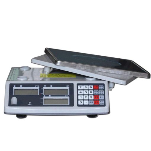 Digital Electronic Scale 30kg/0.1g - High Precision Stainless Steel with LCD Display for Price Computing Weighing in Commercial Shops and Industries - Ideal for Fruits - Image 6