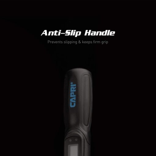 Capri Tools Digital Torque Screwdriver, Dual Direction, 0.88-17.7 in. lbs./10-200 cNm/1.02-20.41 kg-cm (CP26000-200) - Image 2