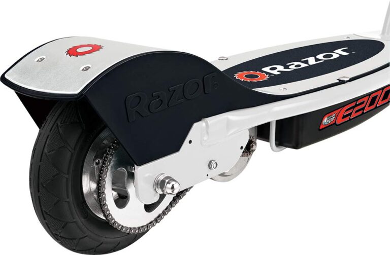 Razor E200 Electric Scooter for Kids Ages 13+ - 8" Pneumatic Tires, 200-Watt Motor, Up to 12 mph and 40 min of Ride Time, For Riders up to 154 lbs - Image 2
