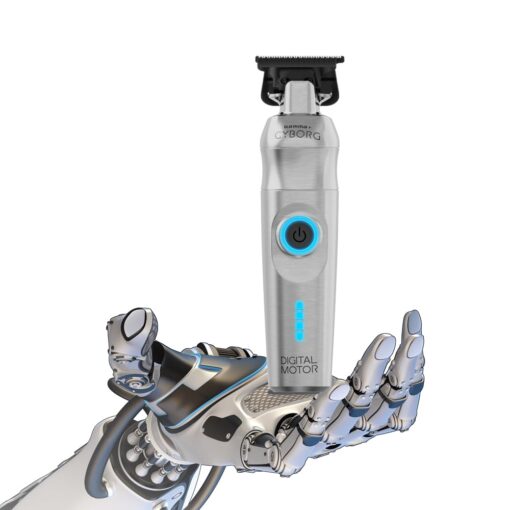 GAMMA+ Cyborg Professional Meta Cordless Ergonomicl Hair Trimmer with Digital Brushless Motor - Image 3