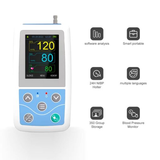 CONTEC ABPM50 Automatic Blood Pressure Monitor,Applicable for Using in Hospital,Home,Outdoors - Image 8