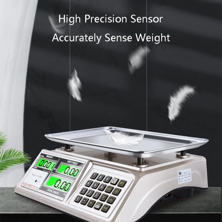 Lss9azznmm English Electronic Scale, Commercial Pricing Scale, Bench Scale, Vegetable Scale, Fruit Scale, Clear Reading, Measuring Range 40KG,LCD - Image 7