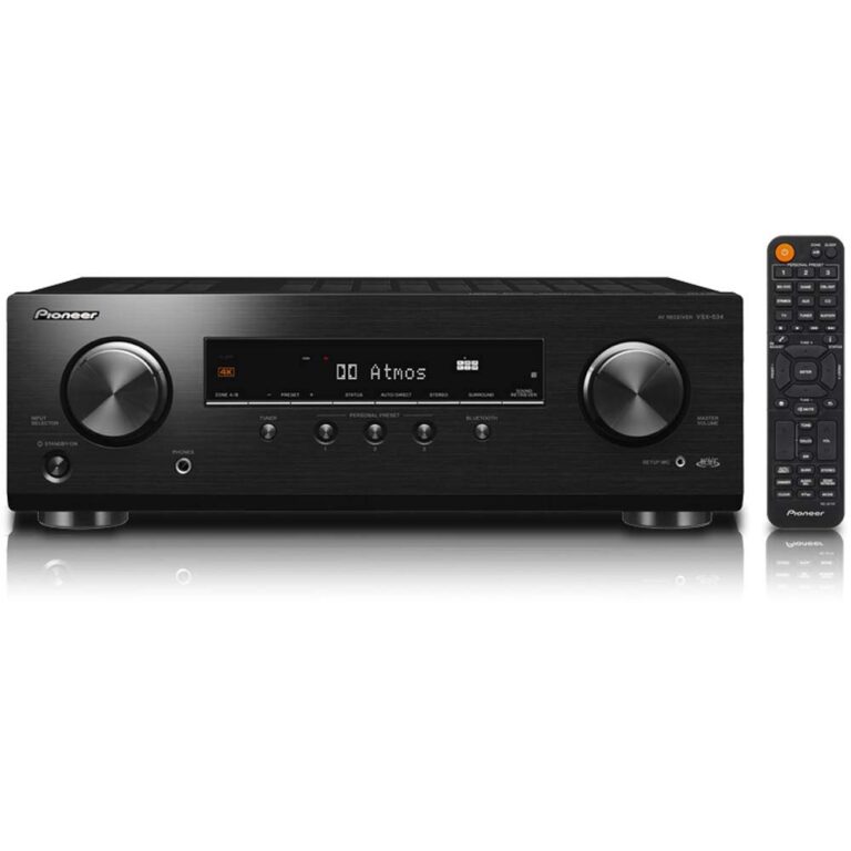 Pioneer VSX-534 Home Audio Smart AV Receiver 5.2-Ch HDR10, Dolby Vision, Atmos and Virtual Enabled with 4K and Bluetooth - Image 2