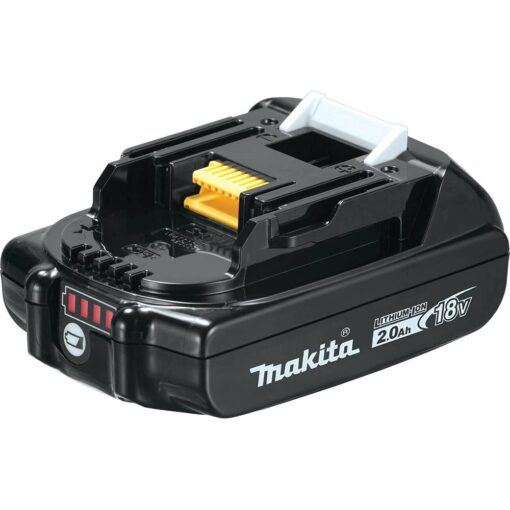 Makita XPH15RB 18V LXT Lithium-Ion Sub-Compact Brushless Cordless 1/2" Hammer Driver-Drill Kit (2.0Ah), Black - Image 7
