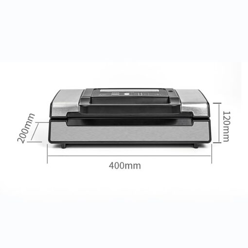 Vacuum Sealer Machine, 85Kpa Automatic Food Vacuum Sealer, Dry Moist Food Modes with Led Indicator Lights, Intelligent Touch Control, Automatic Sealing and Multi-function Buttons, For Home, Kitchen - Image 3
