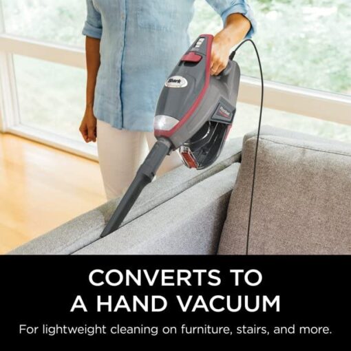 SHARK HV370 Rocket Pro Corded Stick Vacuum, Comet Red (Renewed) - Image 7
